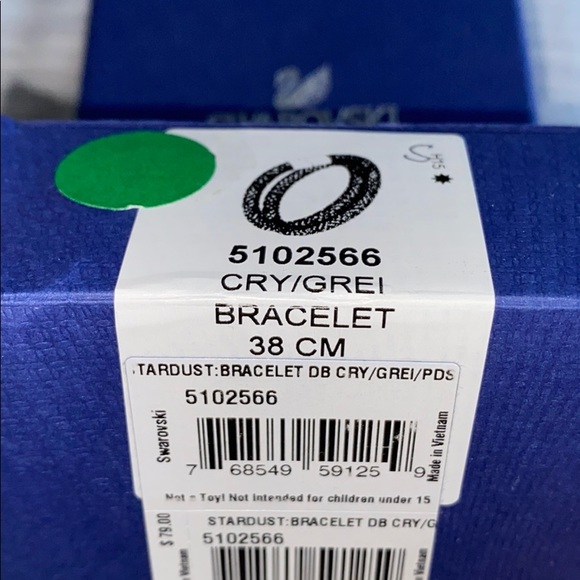 Swarovski Stardust Double Wrap Crystal Bracelet - Picture 15 of 15